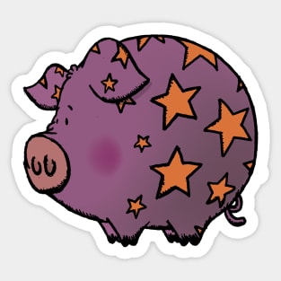 Peter The Magic Pig Sticker